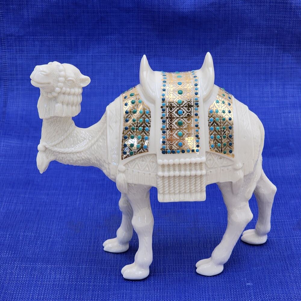 Lenox China Jewels Nativity Standing Camel Porcelain Palace Parade Made USA Rare